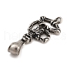 304 Stainless Steel Connector Charms STAS-A112-04AS-2