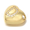 Rack Plating Brass Micro Pave Cubic Zirconia Pendants KK-I722-04G-D-2