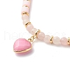 Polymer Clay Beaded Necklaces NJEW-JN03615-4