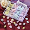 92Pcs 12 Style Transparent Acrylic Beads TACR-YW0001-54-5