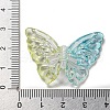 Two Tone Transparent Acrylic Beads OACR-E041-06D-3