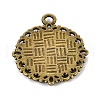 Zinc Alloy Pendant Settings for Cabochon & Rhinestone KHDZ-PALLOY-A15290-AB-2