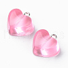 Transparent Resin Pendants RESI-R429-30C-2