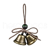 Halloween Iron Bell Hanging Ornaments HJEW-JM02433-1