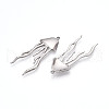 304 Stainless Steel Pendants STAS-T064-63P-2