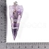 Natural Amethyst Big Pendants G-Q172-12B-3