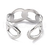 Tarnish Resistant 304 Stainless Steel Finger Rings RJEW-L102-41P-4