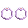 2Pcs Alloy Spring Gate Rings PW-WG34274-09-1