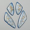 Transparent Resin Pendants RESI-TAC0004-24C-1