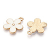Alloy Enamel Pendants PALLOY-S133-014-3