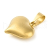 PVD Vacuum Plating 304 Stainless Steel Pendants STAS-R229-04B-G-2
