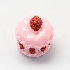 Strawberry Cake Resin Decoden Cabochons X-CRES-R183-05B-3