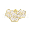 Alloy Enamel Pendants ENAM-Z015-06G-04-1