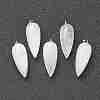 Natural Quartz Crystal Pointed Pendants G-F705-01O-P-1