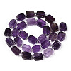 Natural Amethyst Beads Strands G-T138-06-3