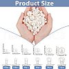  ABS Plastic Imitation Pearl Beads KY-NB0001-42-4