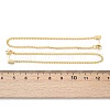 Long Chain Tassel Dangle Stud Earrings for Girl Women ZIRC-C025-23G-2
