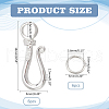   925 Sterling Silver Hook Clasps STER-PH0002-07-2