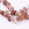 Natural Carnelian Stone Bead Strands G-R192-10-3