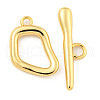 Brass Toggle Clasps KK-A223-29G-2