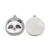 Alloy Enamel Pendants ENAM-G213-13P-2