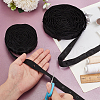Plastic Snap Button Tape Trim Polyester Ribbons DIY-WH0632-31A-4