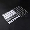 4-Rows 6 Grids Acrylic Organizer Storage Boxes CON-R030-05-3