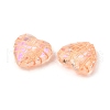 Transparent Glass Enamel Beads GLAA-S388-01F-2