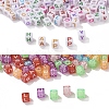 DIY 6mm Cube Bead Stretch Bracelet Kits for Children's Day DIY-YW0001-82-2