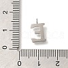 304 Stainless Steel Micro Pave Cubic Zirconia Pendants STAS-H228-06P-E-3