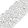Transparent Glass Beads Strands EGLA-N013-T8mm-D01-1