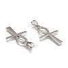 Tarnish Resistant Easter Theme 304 Stainless Steel Pendants X-STAS-D147-15-2