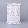 Plastic Paillette Elastic Beads X-PVC-WH0003-A01-1