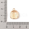 Food Series Alloy Enamel Pendants ENAM-Z010-04E-KCG-3