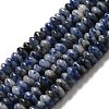 Natural Blue Spot Jasper Beads Strands G-Z030-A01-01-1