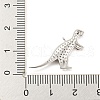 925 Sterling Silver Micro Pave Cubic Zirconia Pendants STER-Q190-05P-3