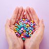 100Pcs Handmade Polymer Clay Beads CLAY-SZ0001-08-8