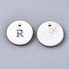 Natural Freshwater Shell Pendants SHEL-Q018-01A-R-P-2
