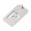 304 Stainless Steel Pendants STAS-M115-01P-P-2