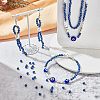  Evil Eye Resin Beads RESI-NB0001-84-2