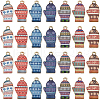 SUNNYCLUE 28Pcs 7 Colors Winter Theme Alloy Printed Pendants FIND-SC0012-46-1