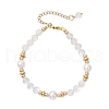 Synthetic Moonstone Round Beaded Bracelets for Women BJEW-JB11915-03-2