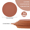 PU Imitation Leather Coasters AJEW-WH0367-07A-2