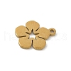 304 Stainless Steel Charms STAS-G355-15G-2