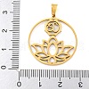 304 Stainless Steel Pendants STAS-Z076-18G-3