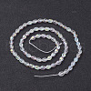 Electroplate Glass Beads X-GC885Y-3-3