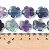 Natural Flower Rainbow Fluorite Beads Strands G-L241B-09-01-2