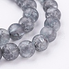 Synthetic Crackle Quartz Bead Strands CCG-K002-6mm-08-3