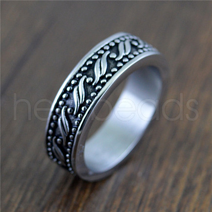 304 Stainless Steel Finger Rings FS-WGEE9BE-04-1