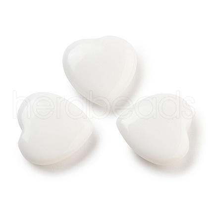 Mother's Day Gifts Heart Porcelain Worry Stone G-C134-06A-28-1